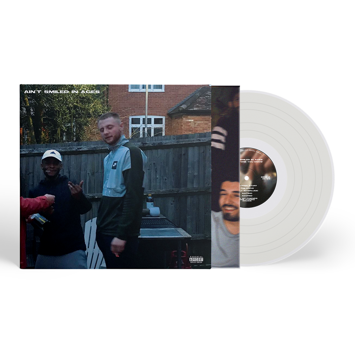 Image of Ain't Smiled In Ages (Bone Colour Vinyl)
